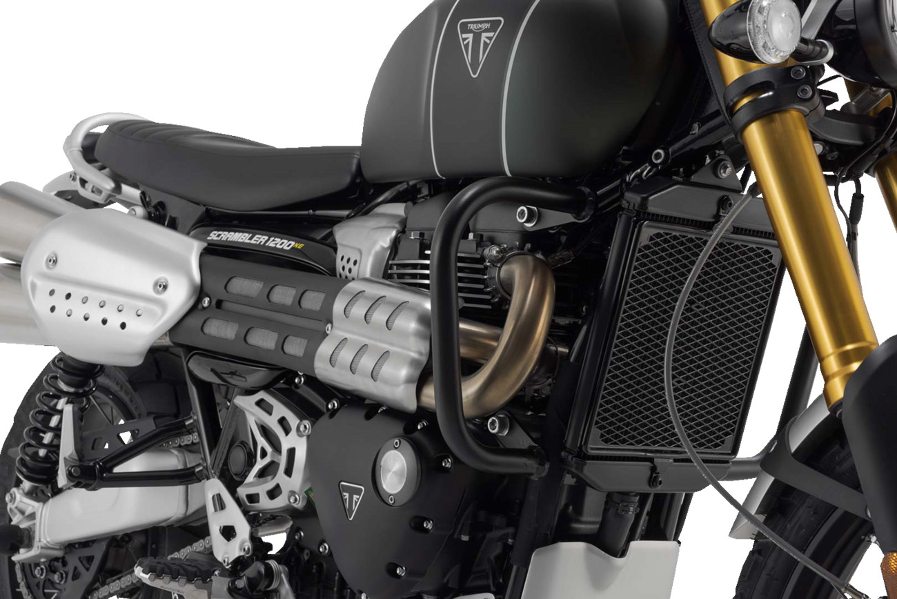 SW-MOTECH Crash Bar - Left/Right - Black - Triumph - Scrambler SBL1184810000B