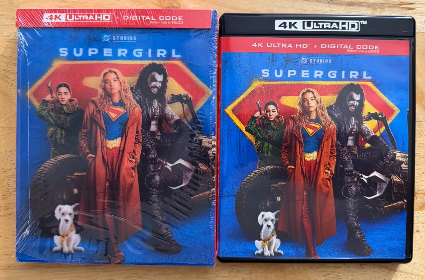 DC STUDIOS SUPERGIRL (2026) 4K ULTRA HD WITH LENTICULAR SLIPCOVER SLEEVE DC STUDIOS SUPERGIRL (2026) 4K ULTRA HD WITH LENTICULAR SLIPCOVER SLEEVE
