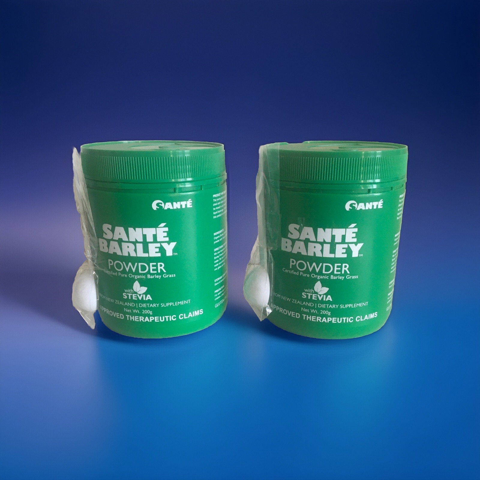 2 Pack Sante Barley From New Zealand Canister- 200 Grams 2 Pack Sante Barley From New Zealand Canister- 200 Grams