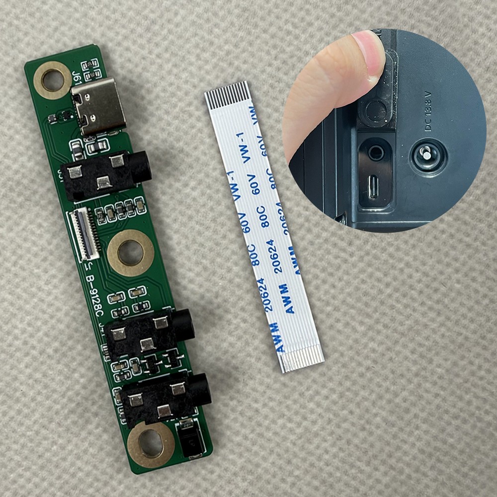 ICOM IC-705 USB Type-C Socket PCB Upgrade