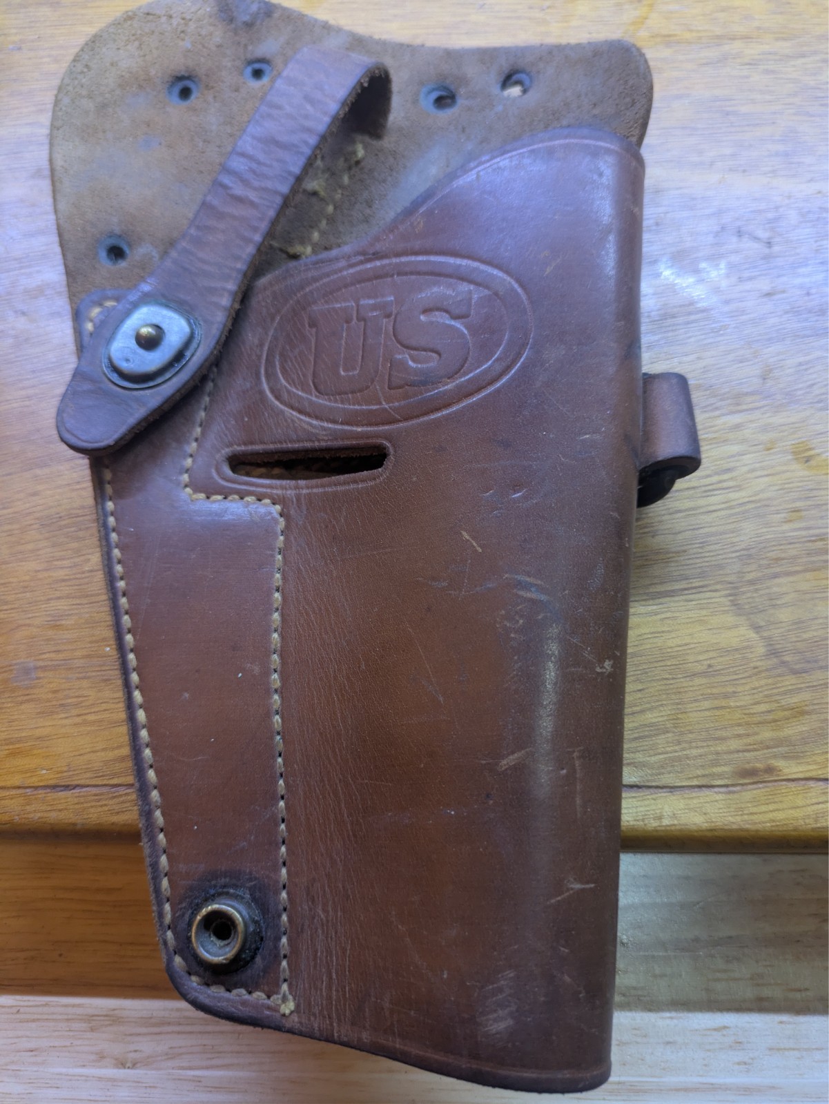 WWII 1943 ENGER KRESS Leather Shoulder Holster Original Military WWII 1943 ENGER KRESS Leather Shoulder Holster Original Military