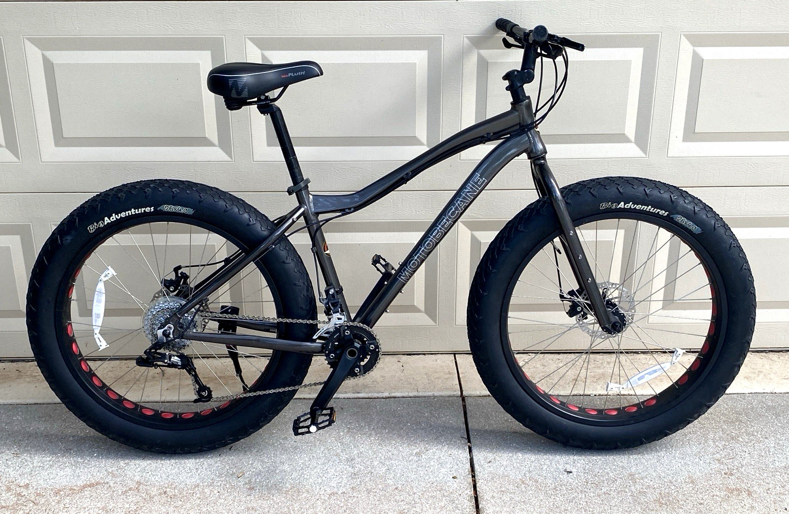 Motobecane Boris X5 Shimano SRAM Fat Bike Bicycle 26X4 Tire Frame 17\