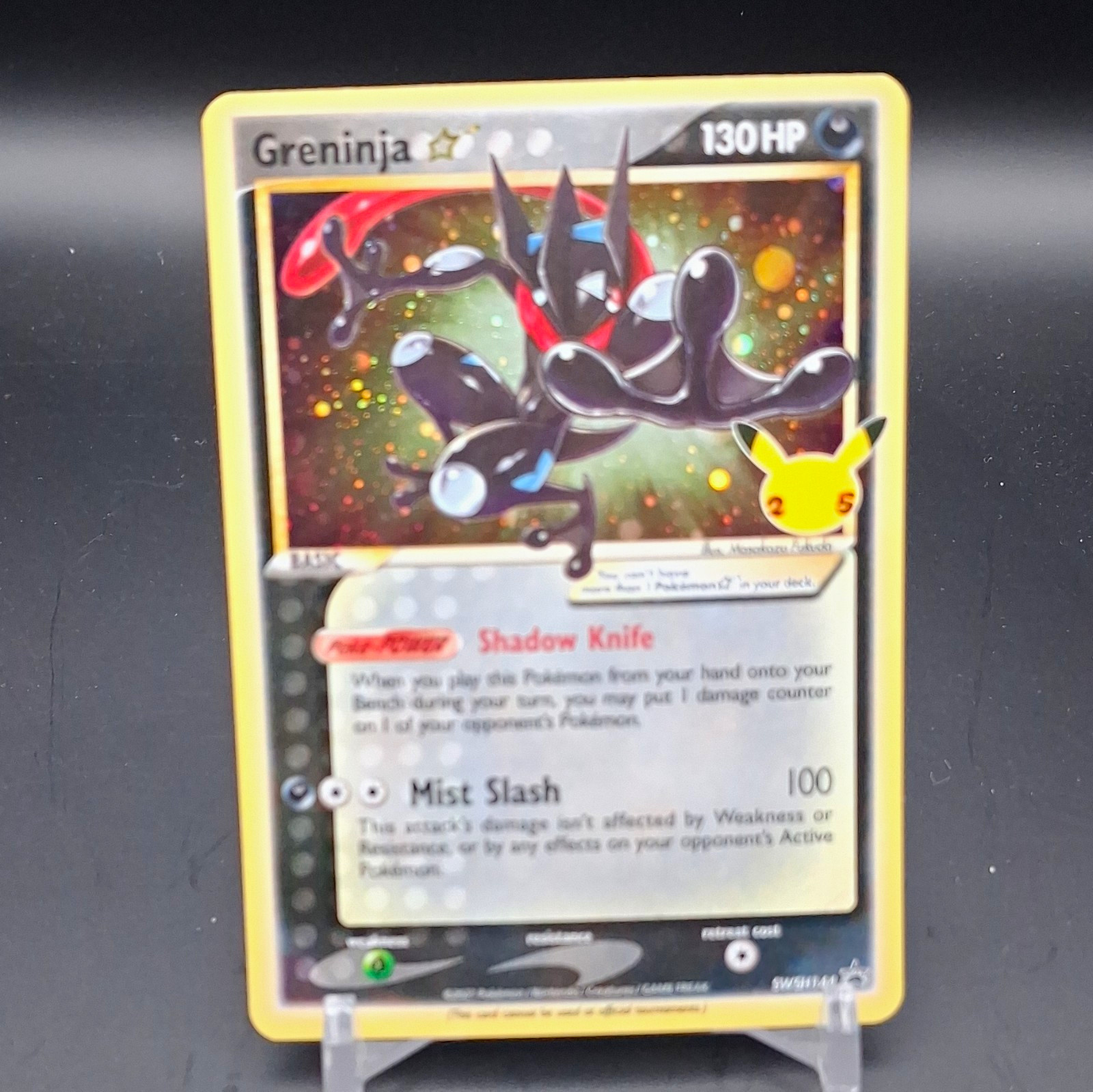 The Pokémon Company Greninja Star SWSH144 Sword & Shield Promo Holo 130 HP ENG