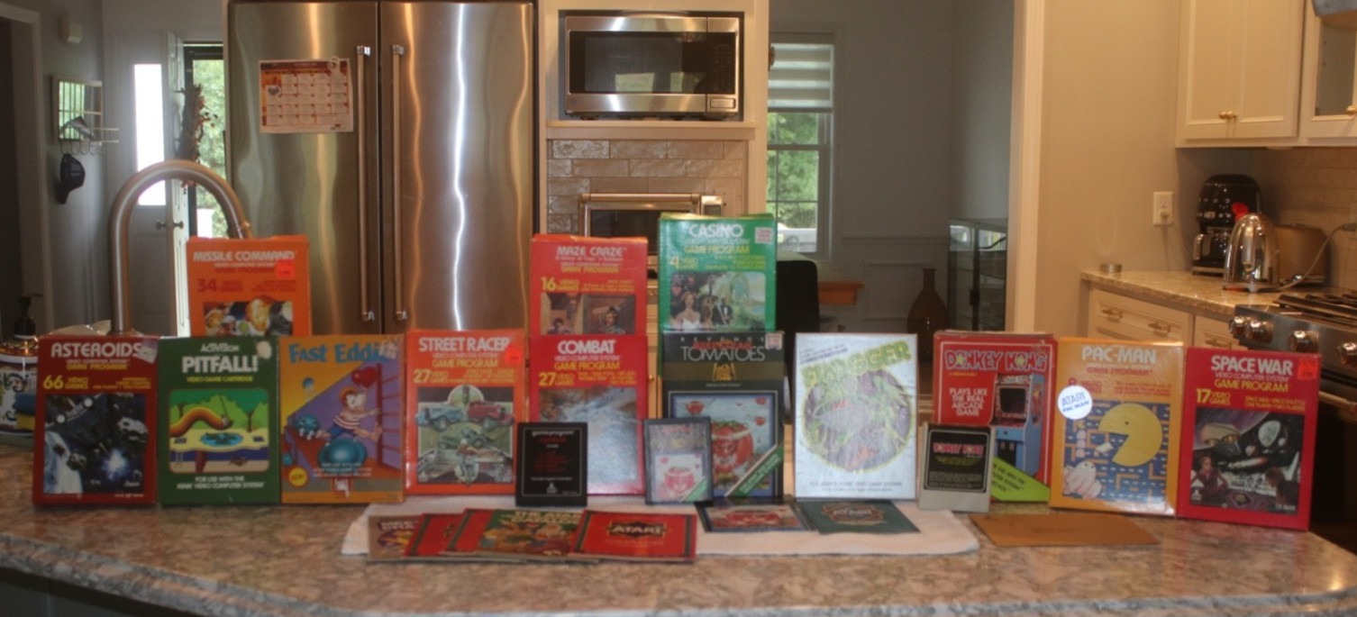 Vintage Atari Game Lot of 13 Different UNTESTED