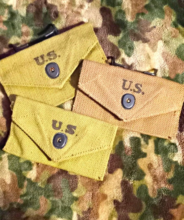 Original WWll U.S Army First Aid Pouch-E A Brown-H. S &W Shoe Co.-J.S & S Co. Original WWll U.S Army First Aid Pouch-E A Brown-H. S &W Shoe Co.-J.S & S Co.