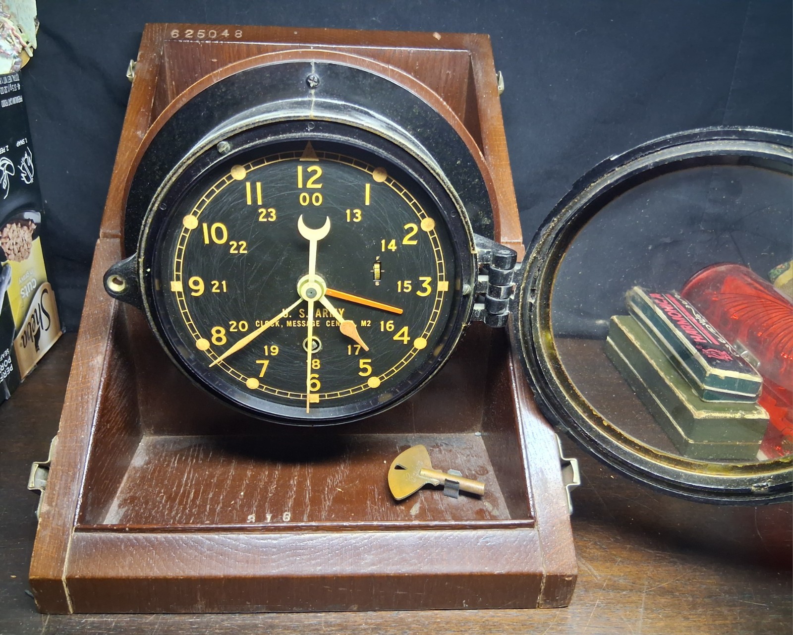 Chelsea Army M2 Message Center Wood Case Works Chelsea Army M2 Message Center Wood Case Works