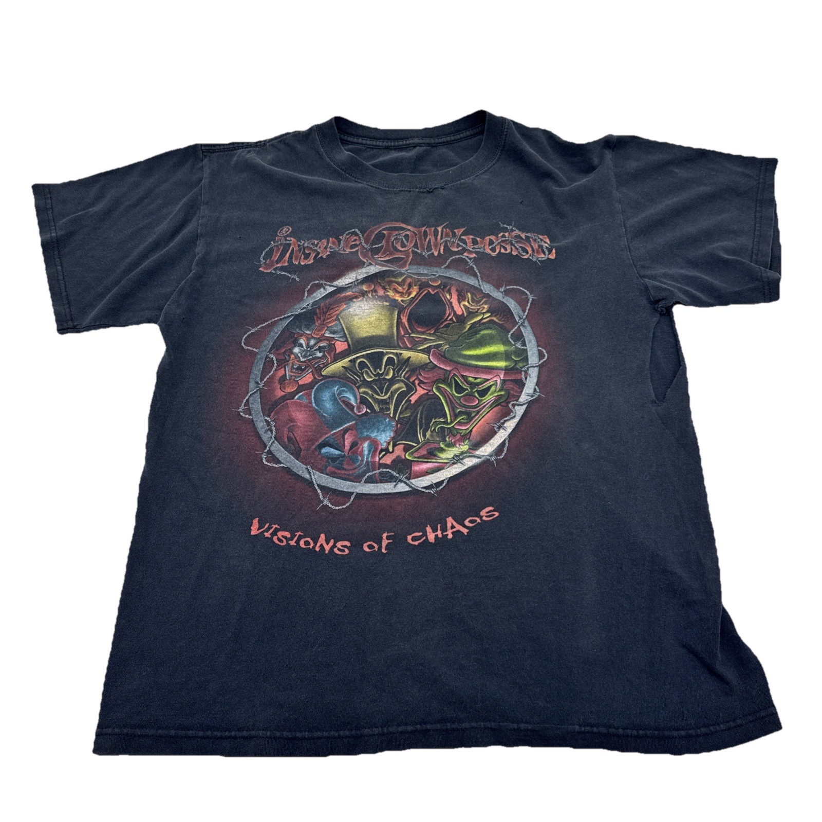 Vintage Insane Clown Posse Visions of chaos Promo Shirt Hatchet man Small? READ Vintage Insane Clown Posse Visions of chaos Promo Shirt Hatchet man Small? READ