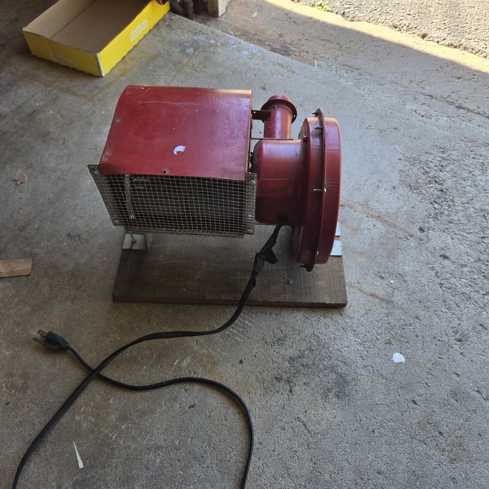 Vintage Radial Blower Dryer Exhaust Fan Vintage Radial Blower Dryer Exhaust Fan
