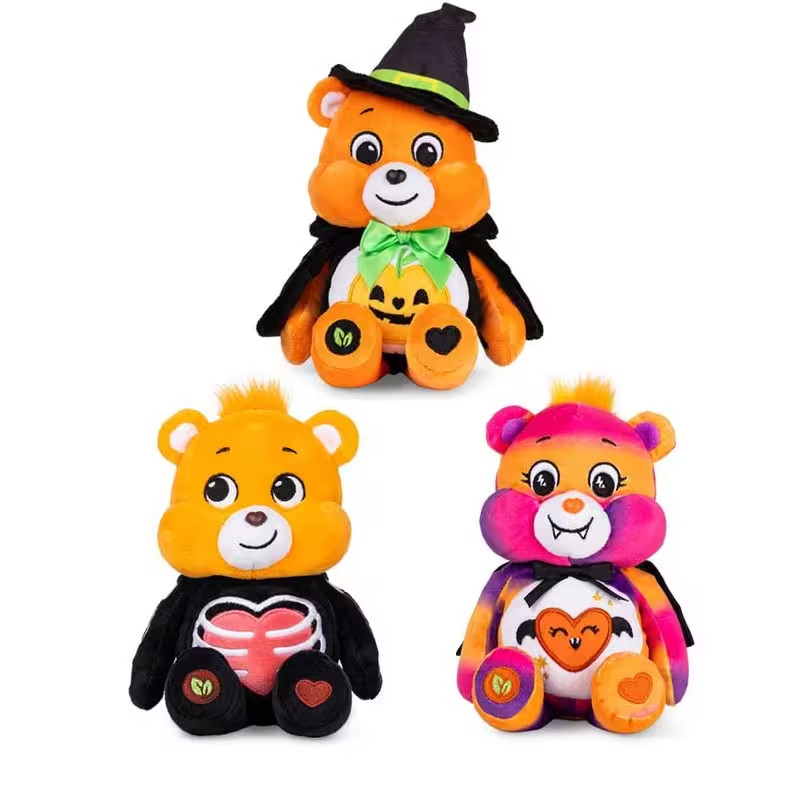 Care Bears 8 Inch Halloween Plush Set of 3 Care Bears 8 Inch Halloween Plush Set of 3