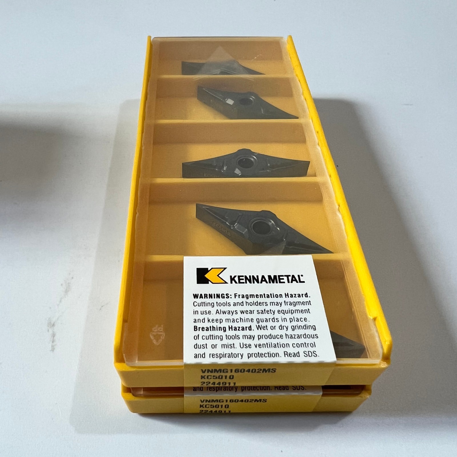 5Pcs/BOX kennametal VNMG160402MS KC5010