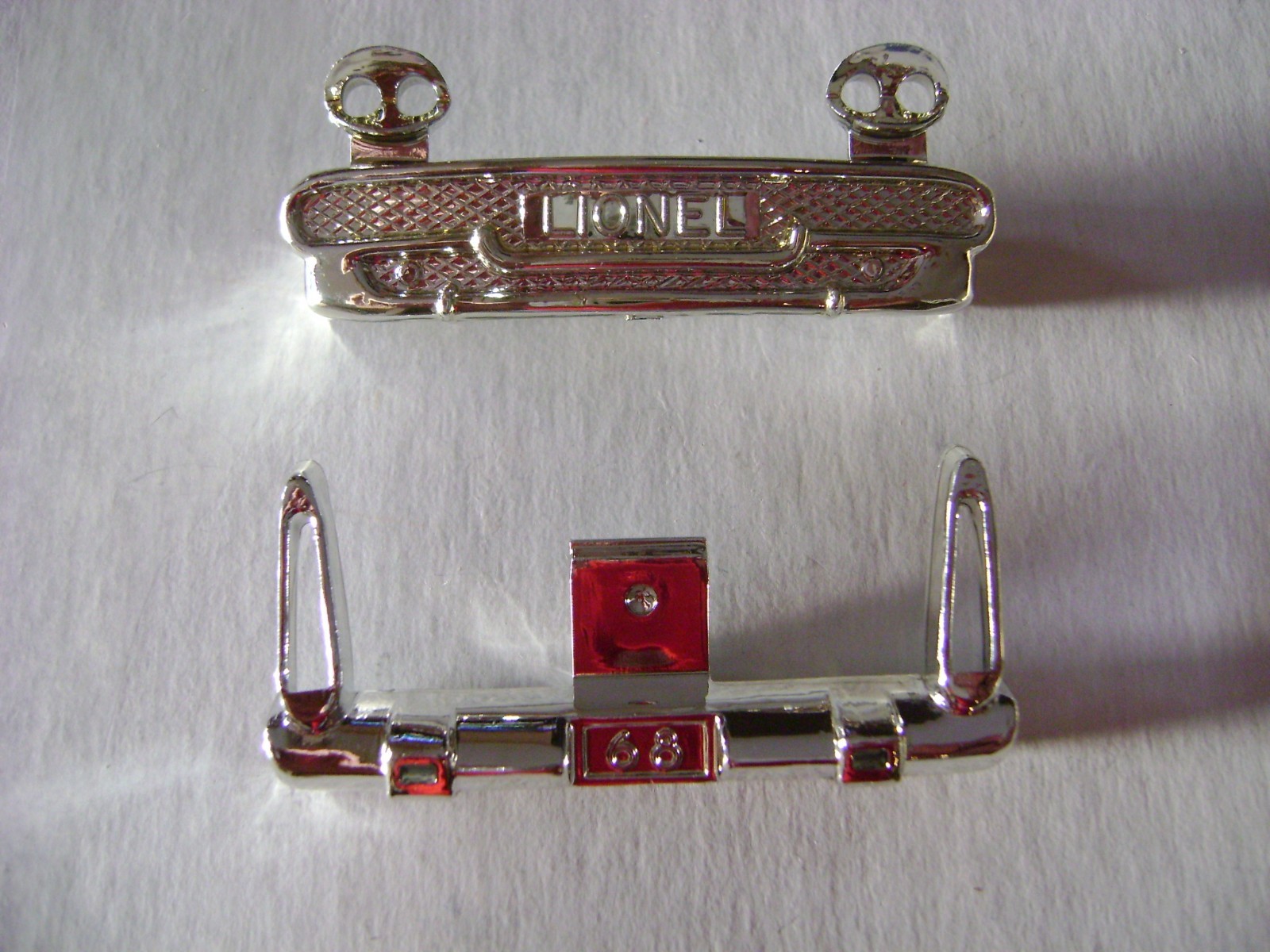 Lionel 68-55 Front Bumper & 68-54 Rear Bumper- Original Lionel 68-55 Front Bumper & 68-54 Rear Bumper- Original