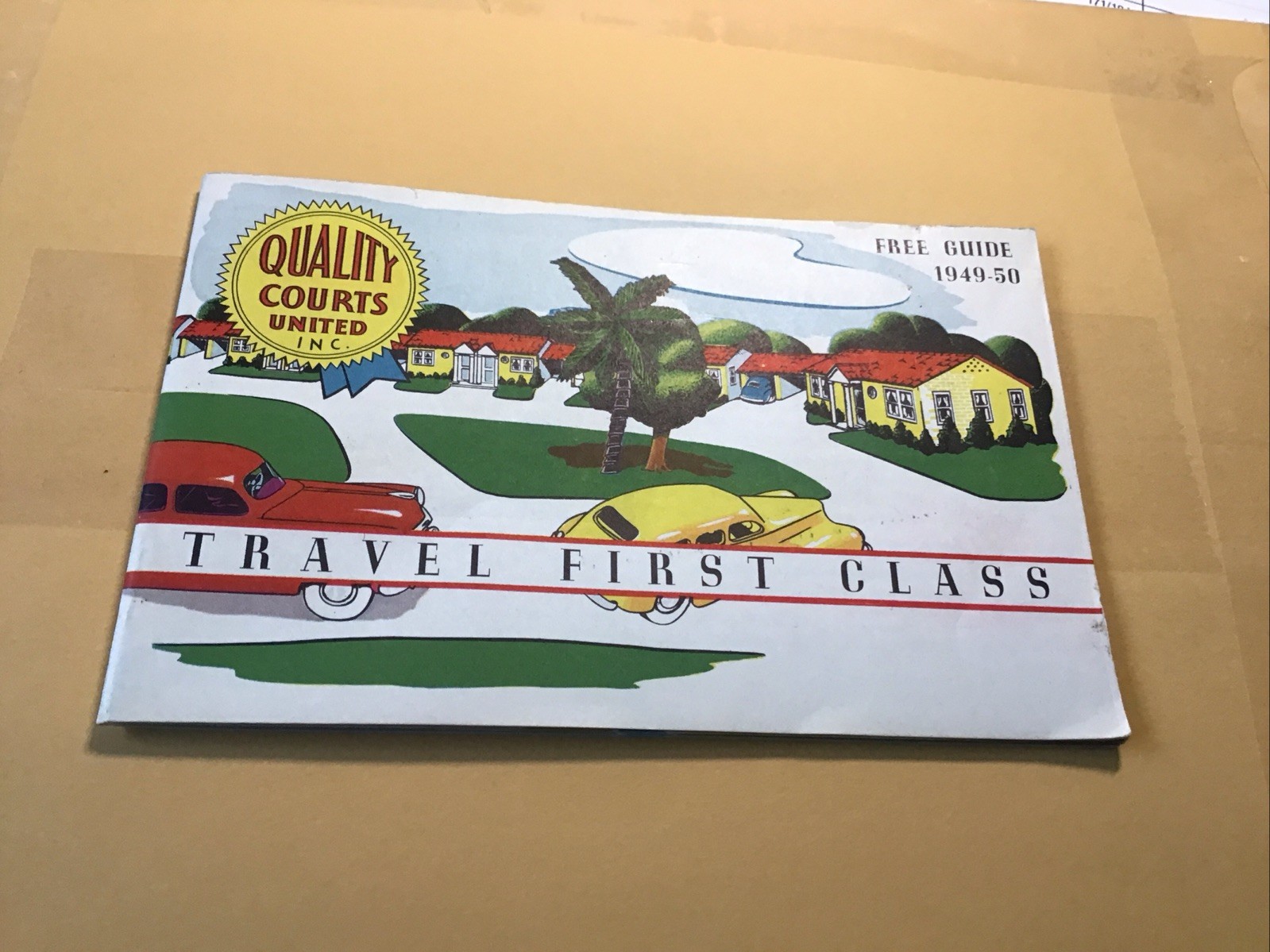 Vintage 1949 - 50 Quality Court Motel Travel Guide Book Vintage 1949 - 50 Quality Court Motel Travel Guide Book