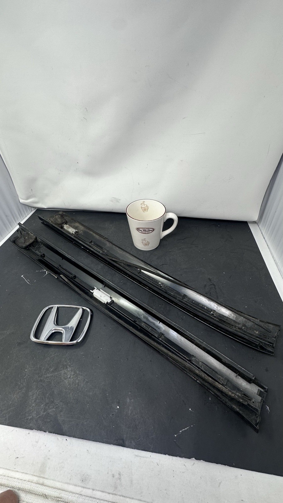 2003-2011 Honda Element Left & Right Windshield A Pillar Trim Cover Set OEM 2003-2011 Honda Element Left & Right Windshield A Pillar Trim Cover Set OEM