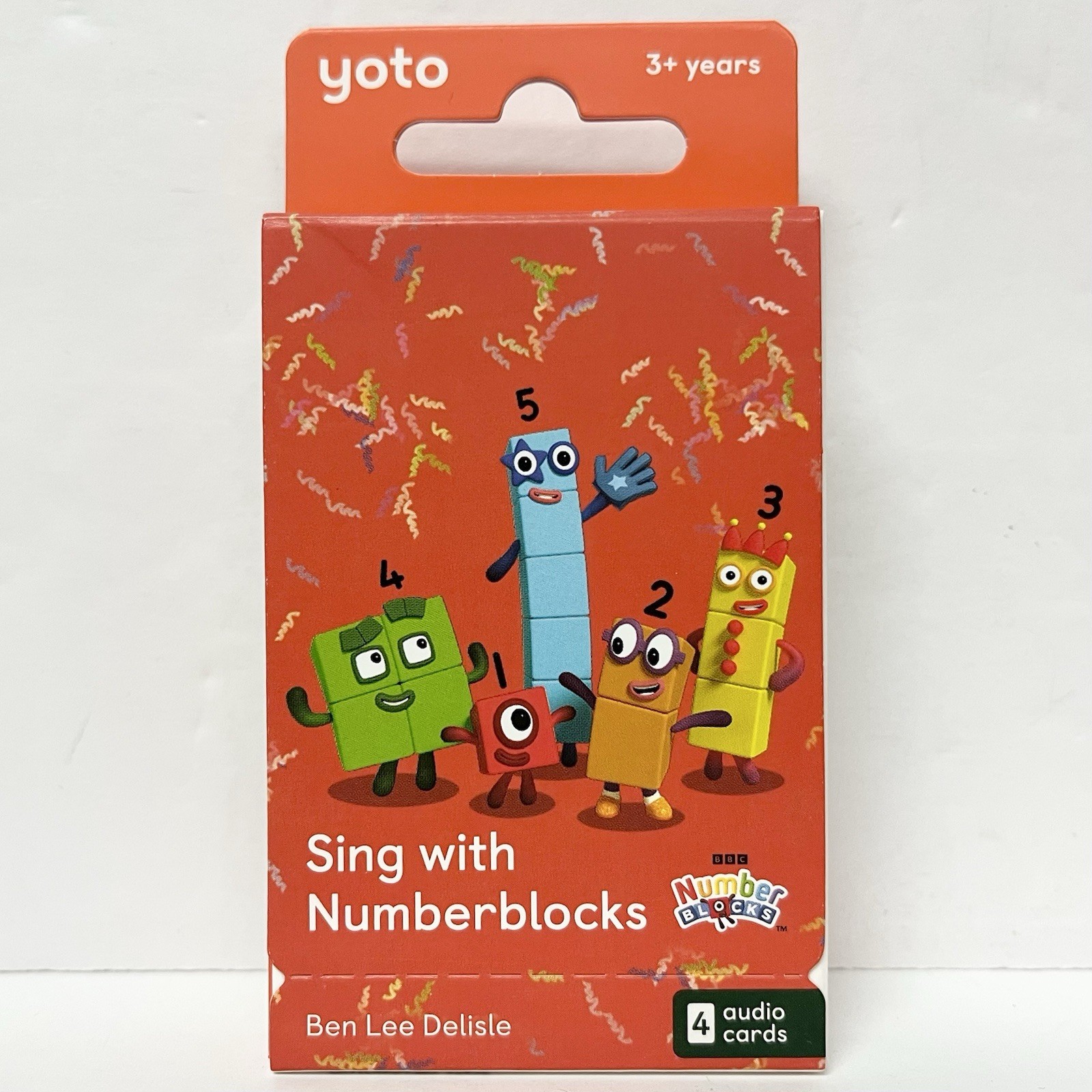 Yoto Sing with Numberblocks Card 4 Pack Audio Cards NEW Yoto Sing with Numberblocks Card 4 Pack Audio Cards NEW