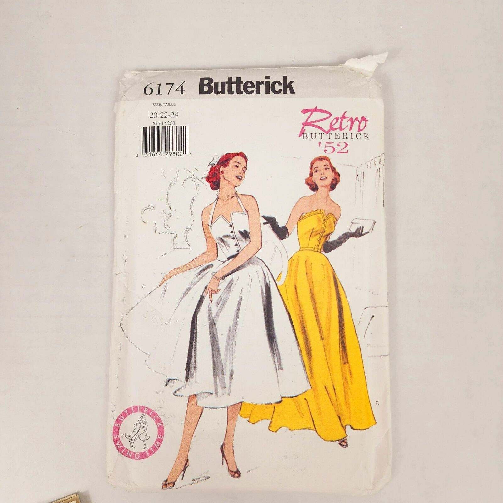 Butterick Retro \'52 s Misses\' Dresses Craft Sewing Pattern #6174 Butterick Retro \'52 s Misses\' Dresses Craft Sewing Pattern #6174