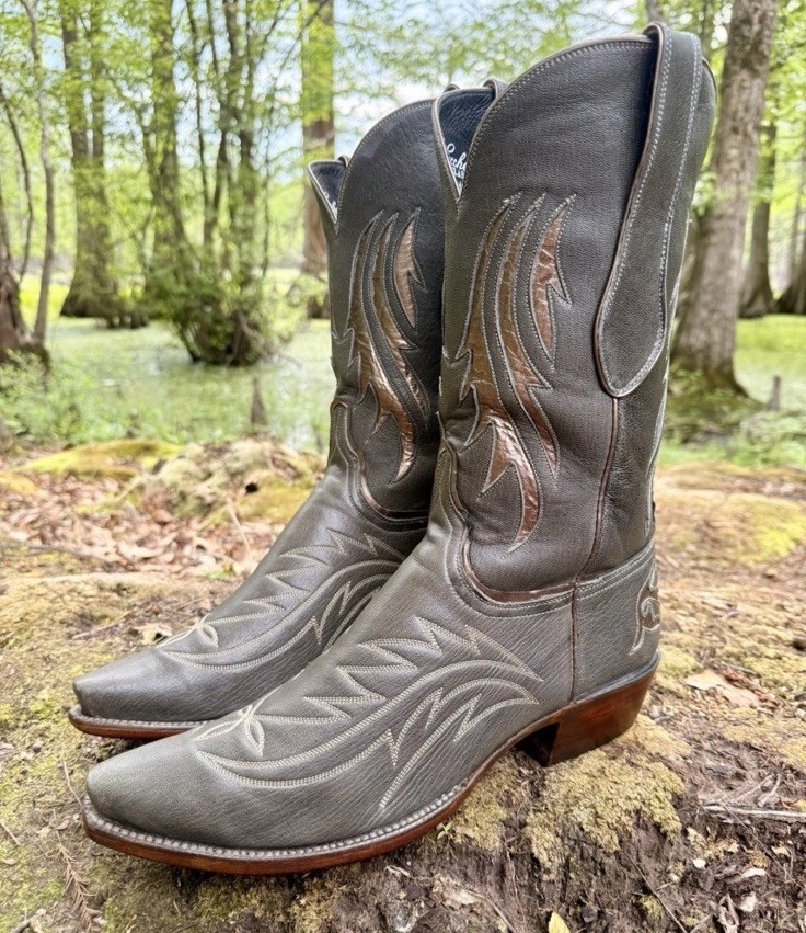 LUCCHESE CLASSICS WESTERN BOOTS SIZE 11 EE LUCCHESE CLASSICS WESTERN BOOTS SIZE 11 EE