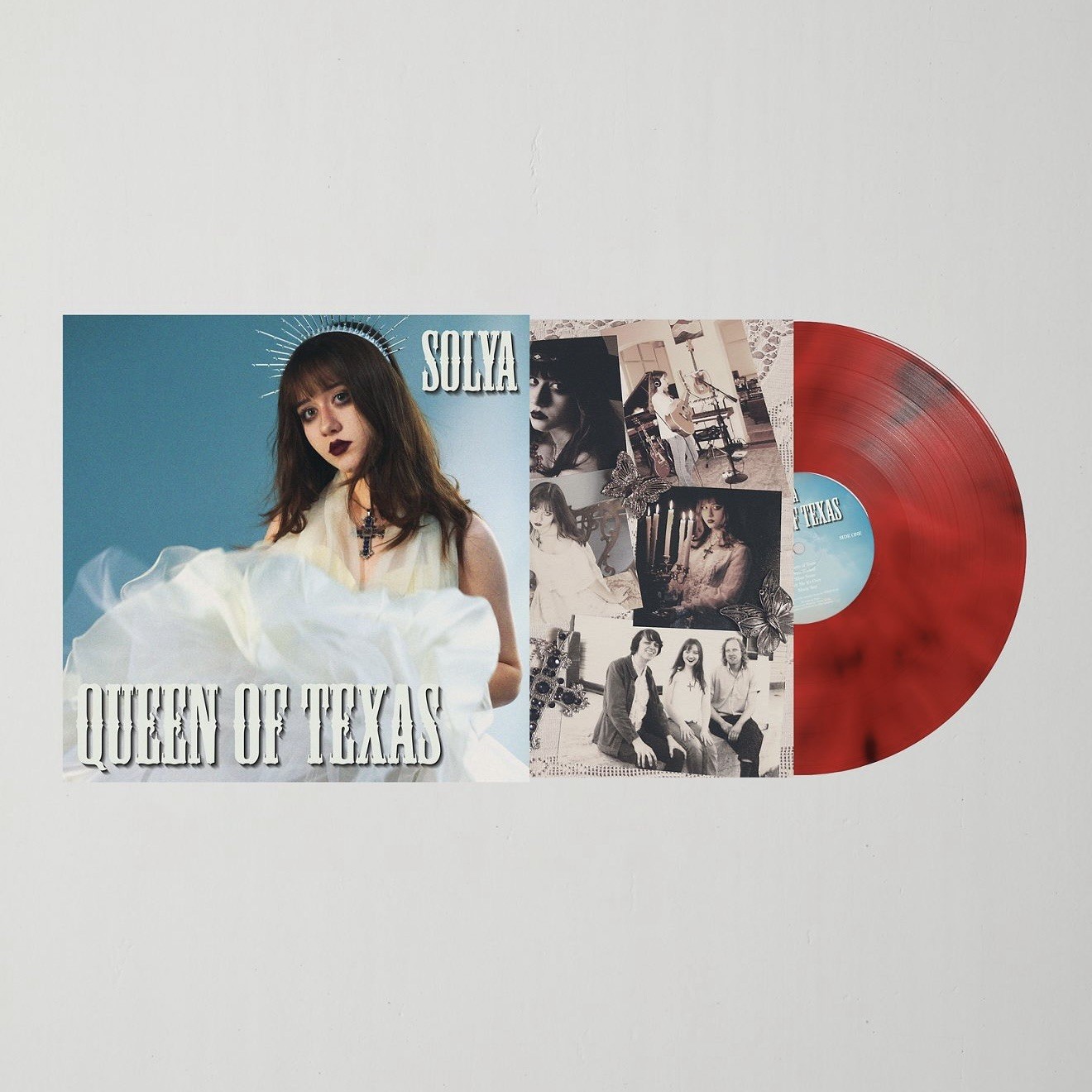 Solya - Queen of Texas Ruby Marble Urban Outfitters Exclusive Vinyl Record x/300 Solya - Queen of Texas Ruby Marble Urban Outfitters Exclusive Vinyl Record x/300