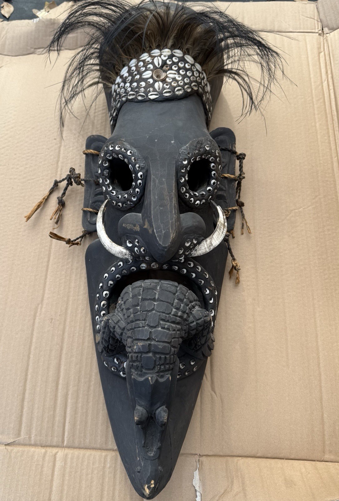 Papua New Guinea Latmul Ancestral Mask Papua New Guinea Papua New Guinea Latmul Ancestral Mask Papua New Guinea