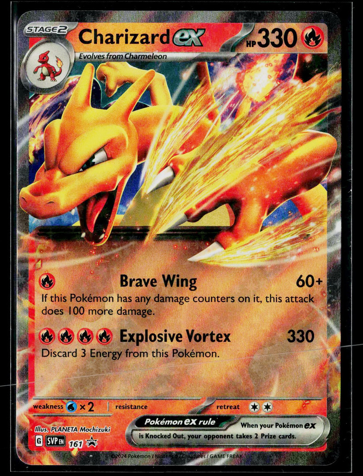 Charizard ex Holofoil EN [SVP - 161] NM