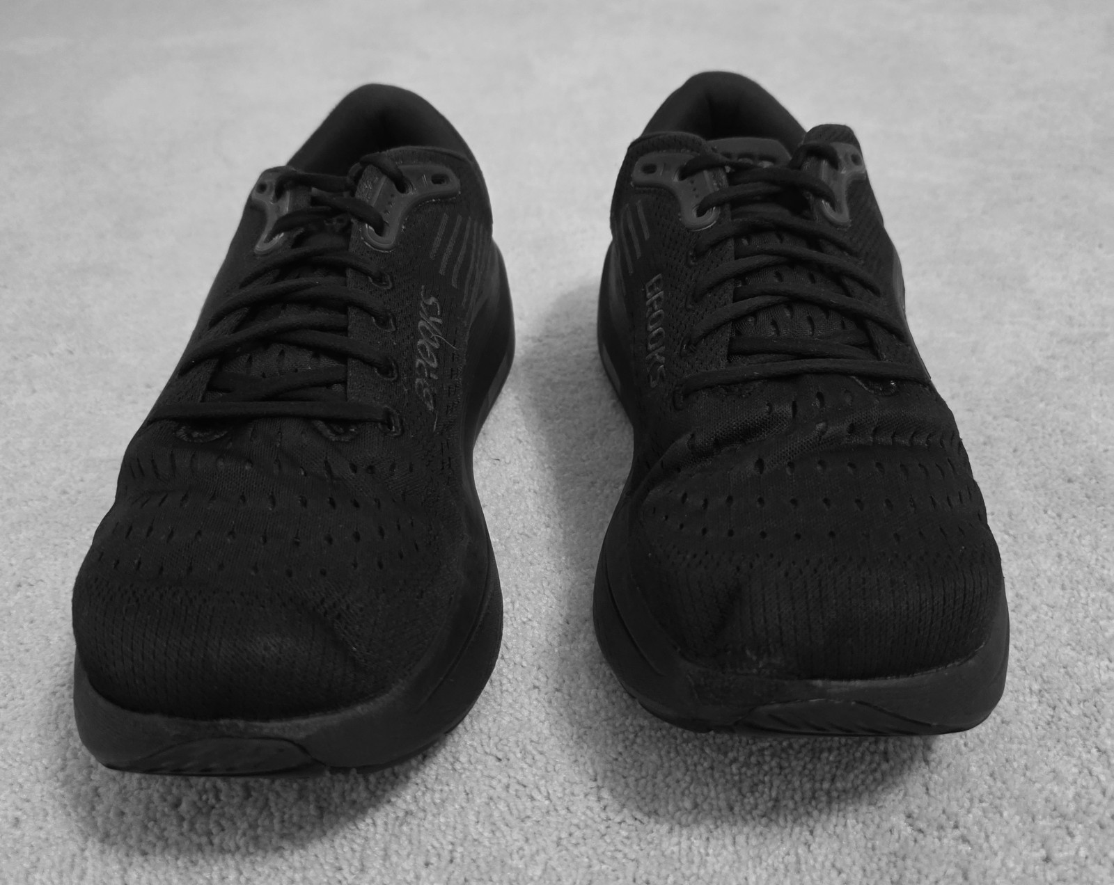 Size 12.5 Wide - Brooks Ghost Max 3 Black Ebony