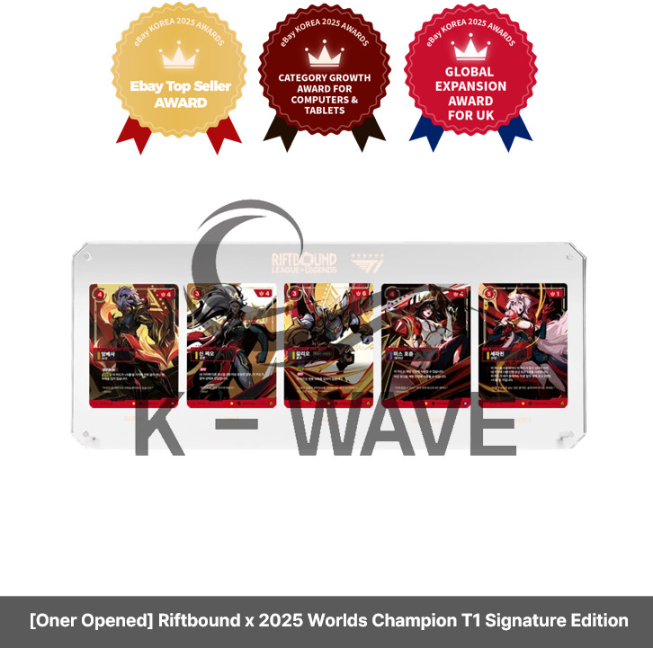 [Oner Opened] Riftbound x 2025 Worlds Champion T1 Signature Edition Korean Ver.