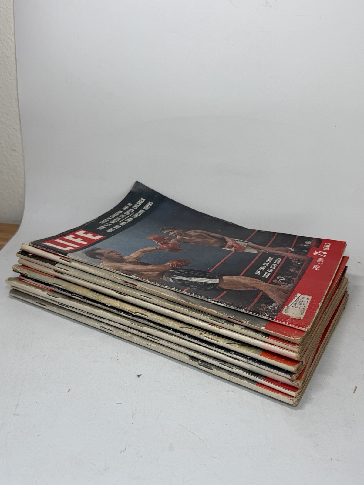 1950s Life Magazine Lot of 9 Good Condition Vintage Ads Coca Cola Cigarettes 1950s Life Magazine Lot of 9 Good Condition Vintage Ads Coca Cola Cigarettes