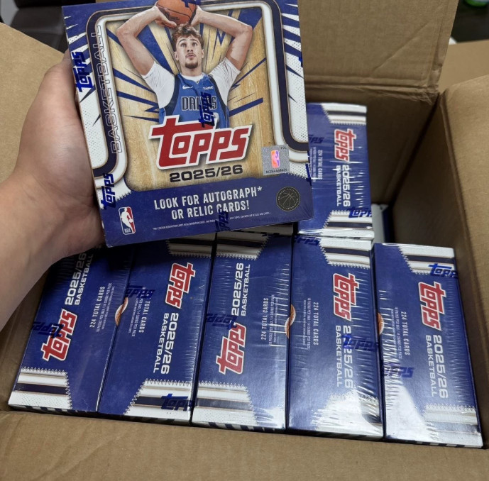 2025-26 Topps NBA Flagship Basketball Mega Box Factory Sealed (224 Cards)-