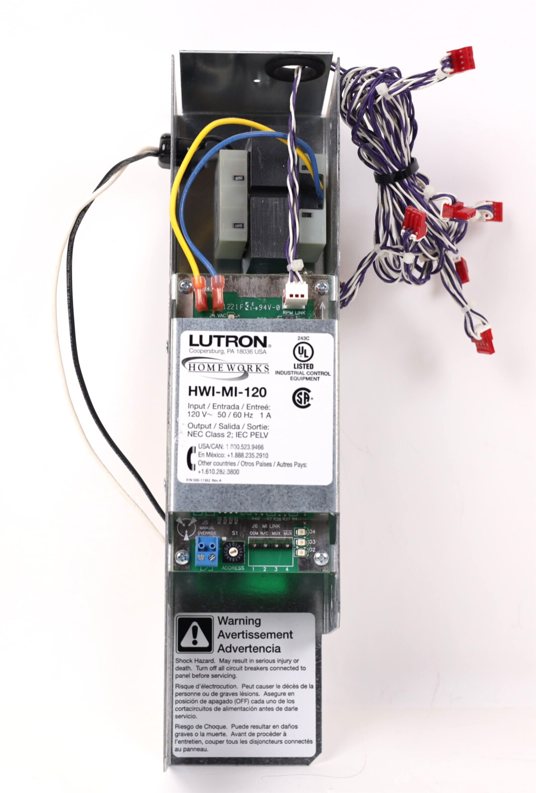 Lutron HomeWorks HWI-MI-120 Module With Cable p748