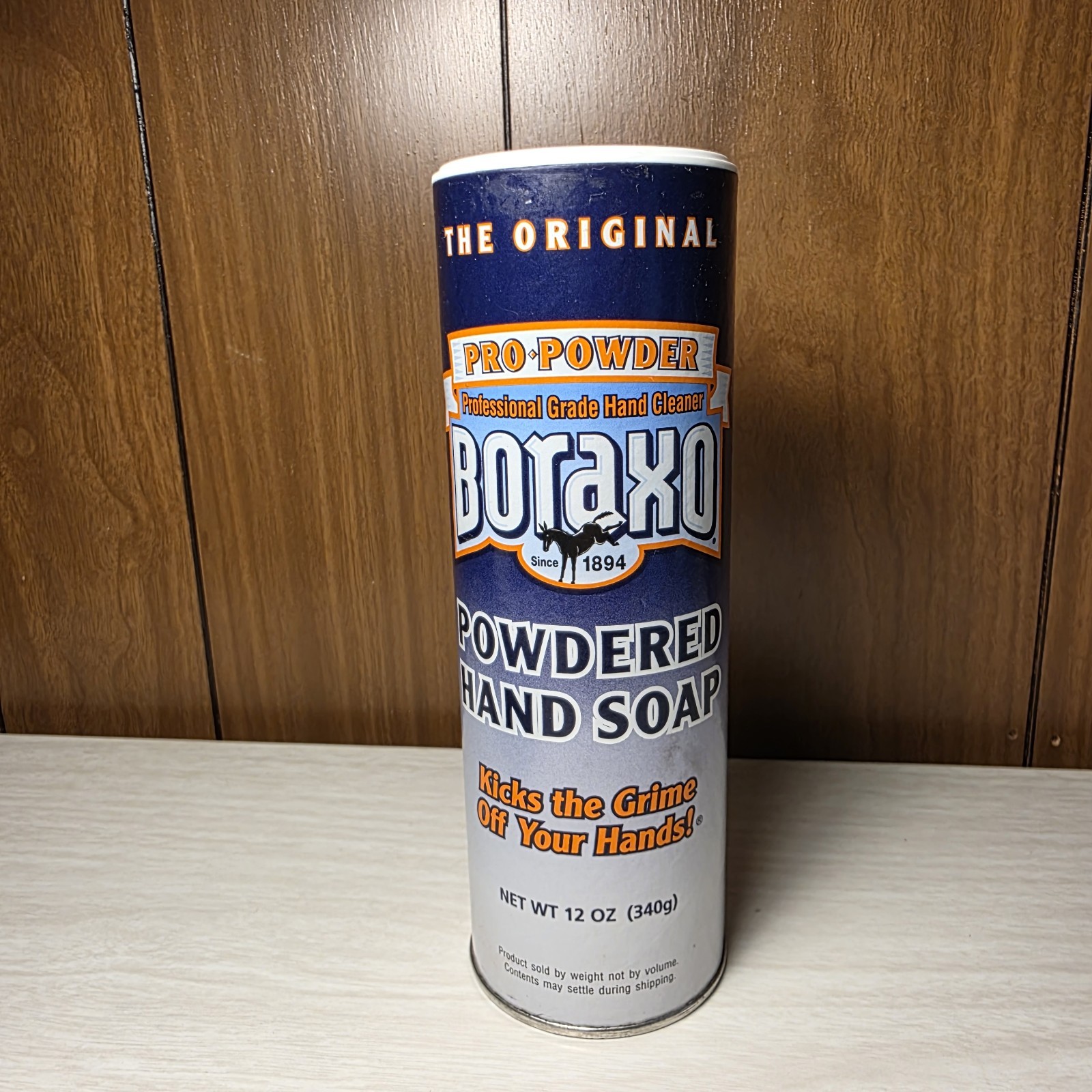 Boraxo Powdered Hand Soap The Original Removes Grime Off Hands 12oz New Sealed Boraxo Powdered Hand Soap The Original Removes Grime Off Hands 12oz New Sealed