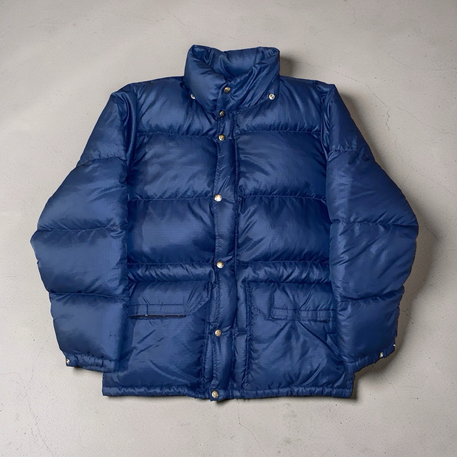 VTG 70s 80s The North Face Down Jacket Men\'s Size S Brown Label Berkeley Era USA