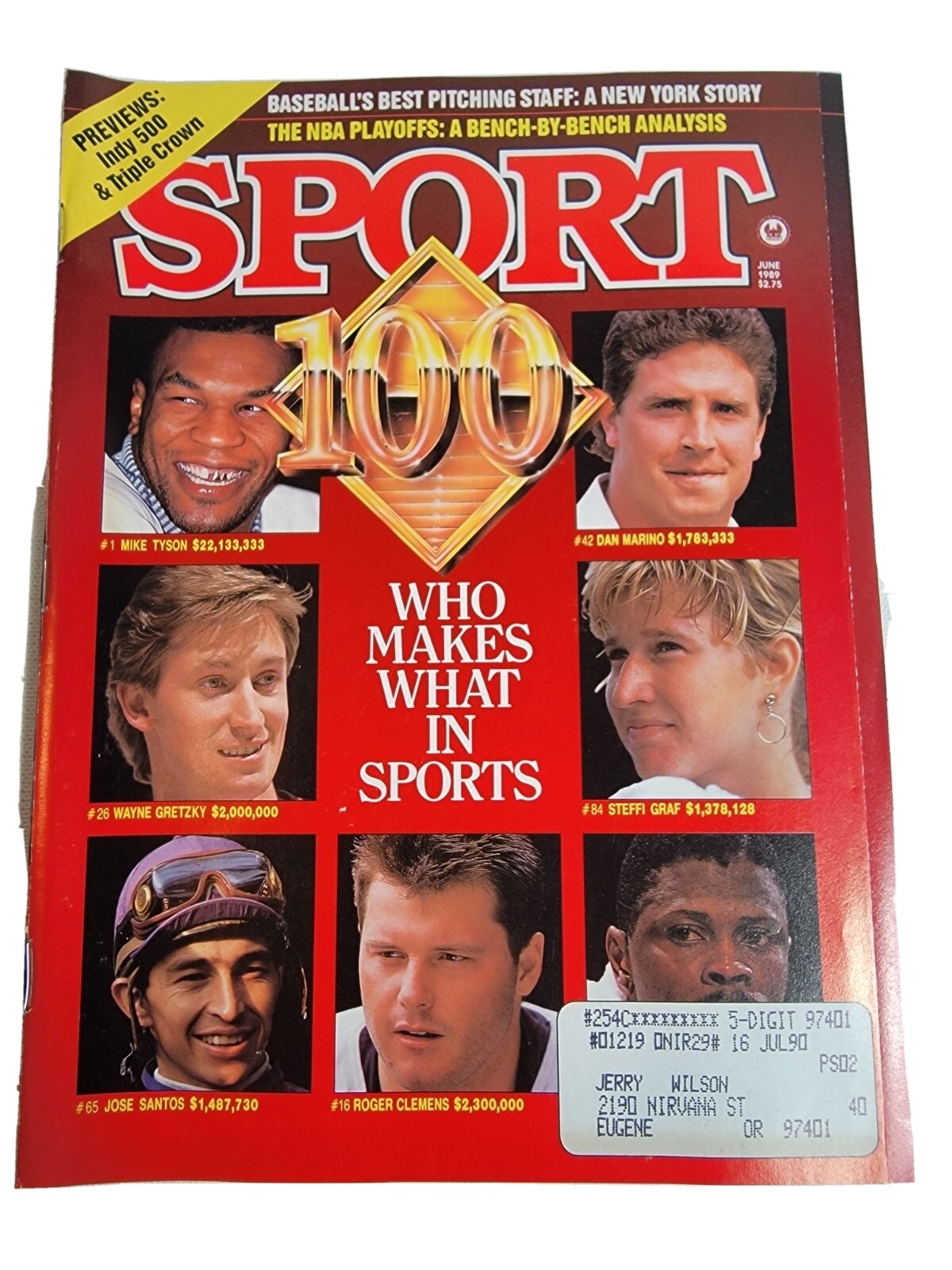 Vintage 1980s Sport Magazine Mike Tyson Marino Clemons Gretzky Ewing 80s VTG 100 Vintage 1980s Sport Magazine Mike Tyson Marino Clemons Gretzky Ewing 80s VTG 100