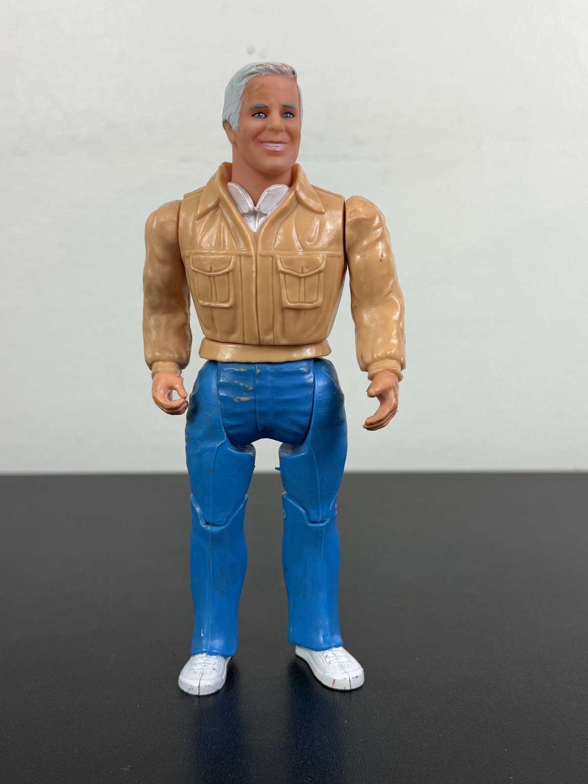 VTG 1983 Cannell Prod. A-Team Toy Figures Guys TV Hannibal Smith VTG 1983 Cannell Prod. A-Team Toy Figures Guys TV Hannibal Smith