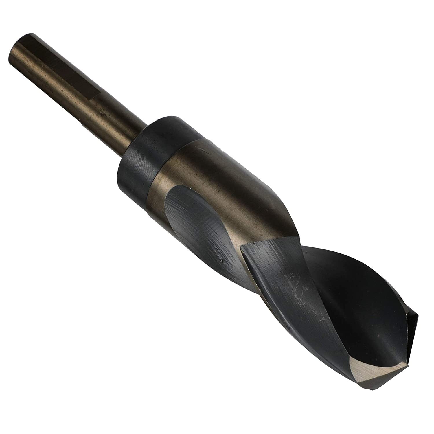 Drill America INDIVIDUAL HSS Black & Gold 3 Flat Shank Drill Bits 9/16\