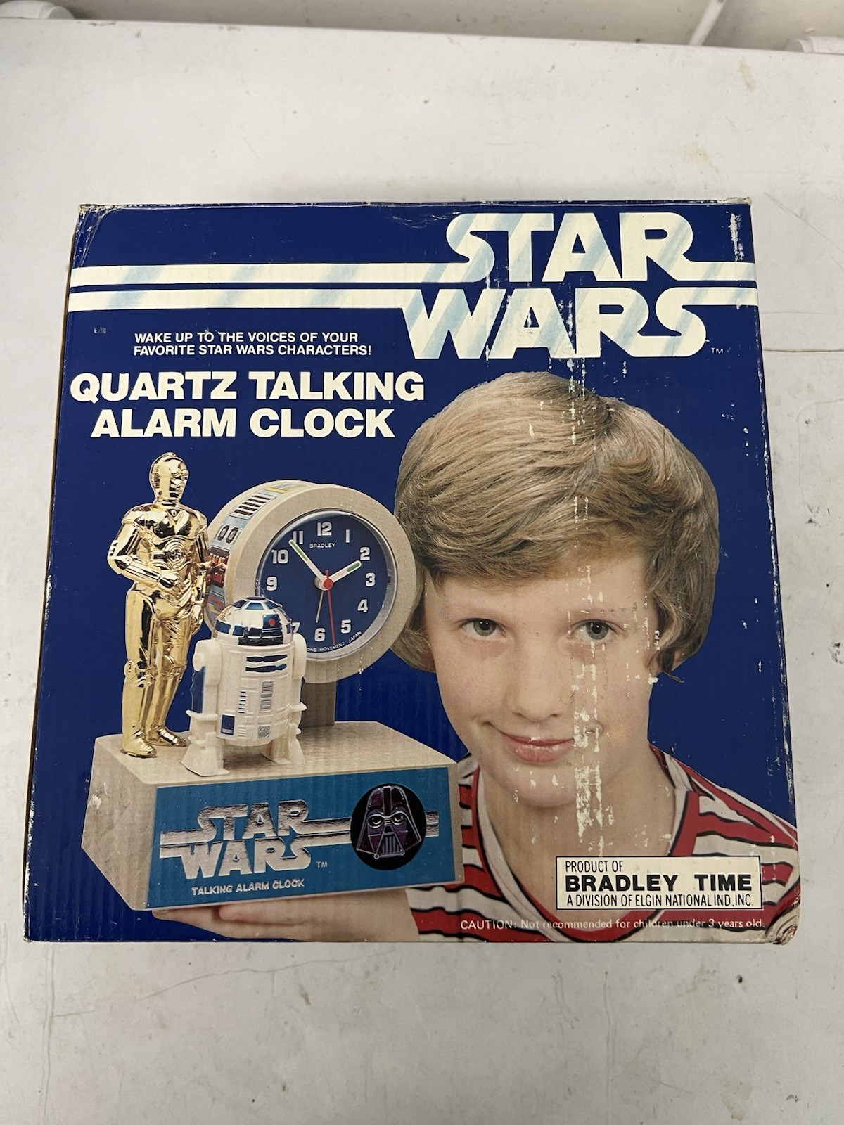 Vtg 1980s Star Wars Talking Alarm Clock Bradley Time R2-D2 C-3PO W/ Box Vtg 1980s Star Wars Talking Alarm Clock Bradley Time R2-D2 C-3PO W/ Box