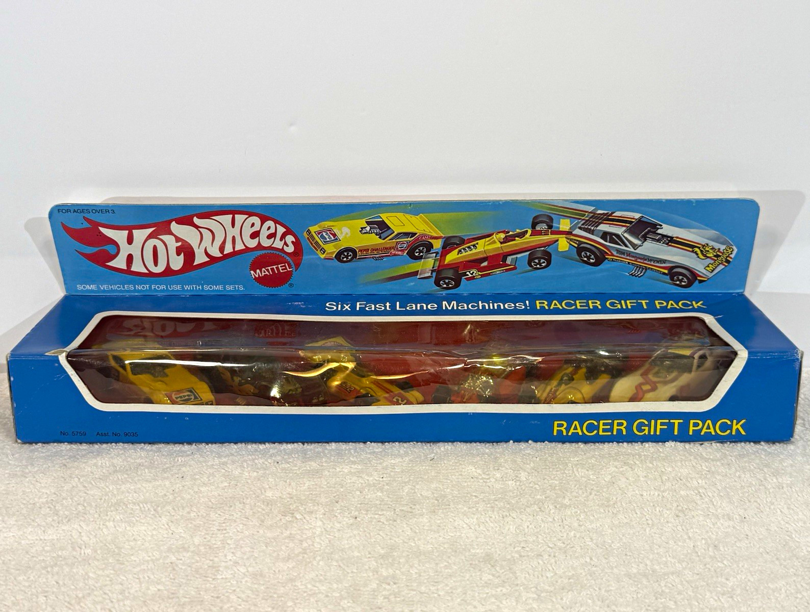 Hot Wheels Six Fast Lane Machines Racer Gift Pack 1:64 1982 Pepsi Unopened Hot Wheels Six Fast Lane Machines Racer Gift Pack 1:64 1982 Pepsi Unopened