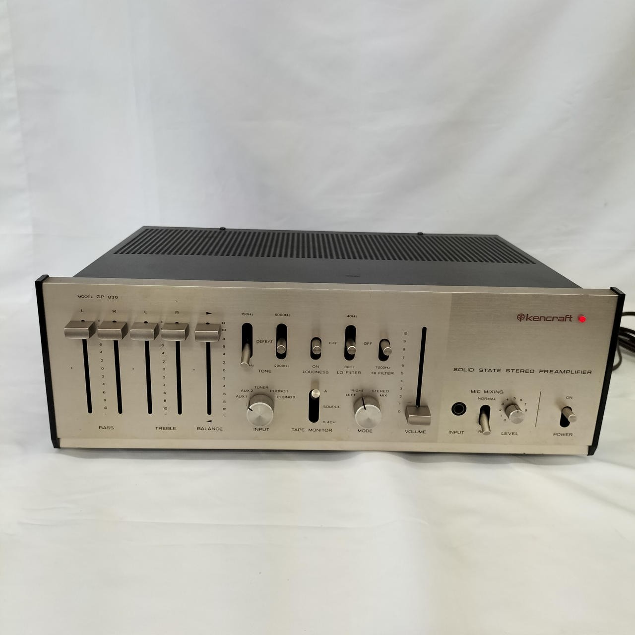 KENCRAFT GP-830 Guitar Effects Pedal Electric Guitar Bass Analog Used From Japan KENCRAFT GP-830 Guitar Effects Pedal Electric Guitar Bass Analog Used From Japan
