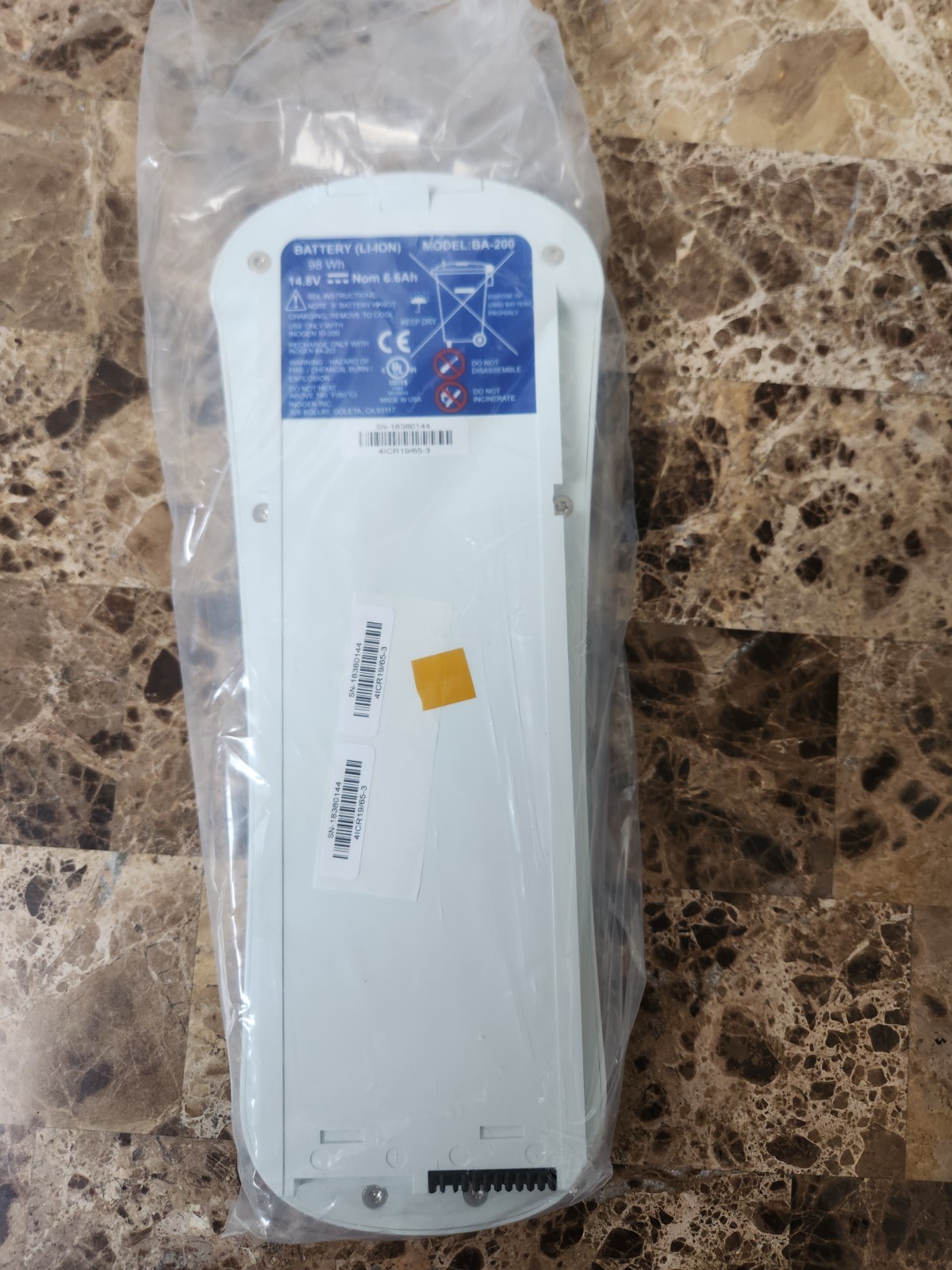 New Inogen One G2 Battery BA-200 New Inogen One G2 Battery BA-200