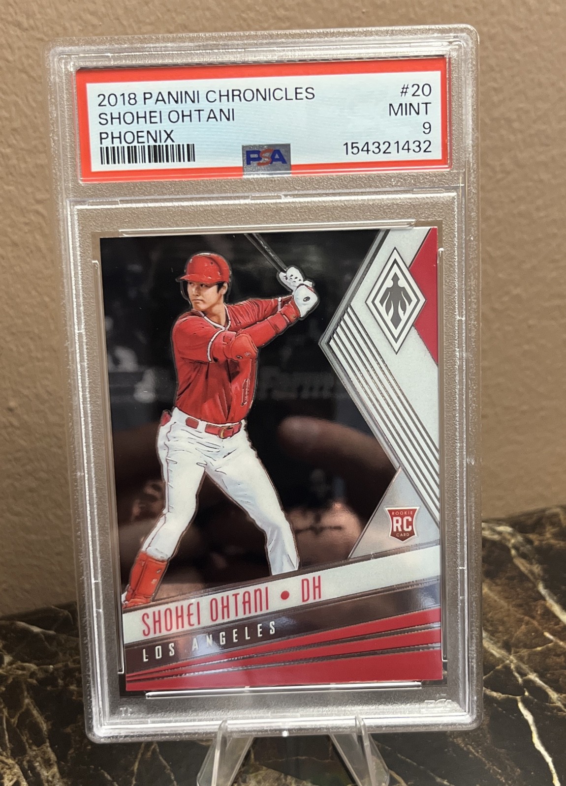 2018 Panini Chronicles - Phoenix Shohei Ohtani #20 (RC) PSA 9 2018 Panini Chronicles - Phoenix Shohei Ohtani #20 (RC) PSA 9