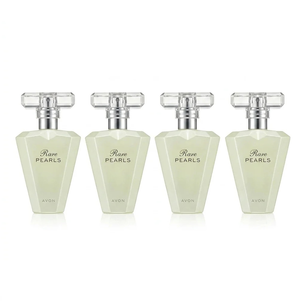 AVON Rare Pearls Eau de Parfum 1.7 oz Women Magnolia Rosewood 4-Pack NEW