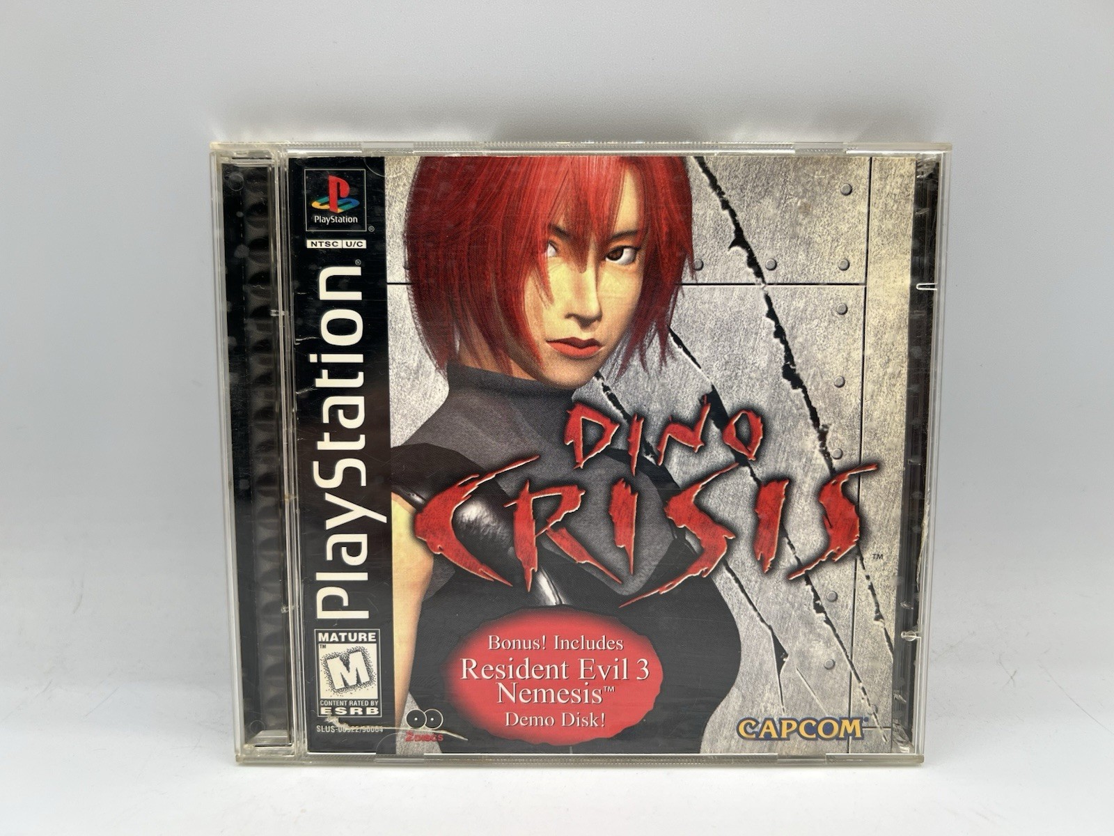 Dino Crisis PS1 PlayStation 1 Complete CIB Missing Demo Disc Dino Crisis PS1 PlayStation 1 Complete CIB Missing Demo Disc