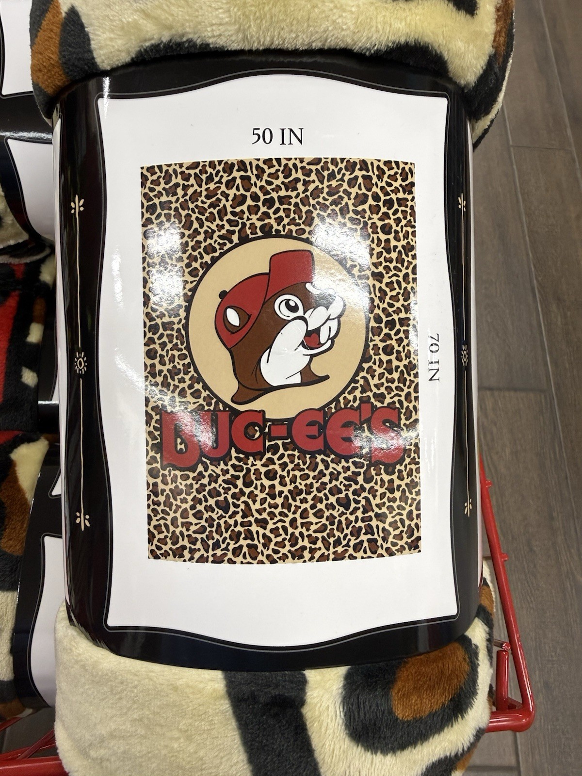 NEW Buc-ee’s Blanket Leopard Bucees Logo Blanket 50 in x70 in Soft Blanket NEW Buc-ee’s Blanket Leopard Bucees Logo Blanket 50 in x70 in Soft Blanket