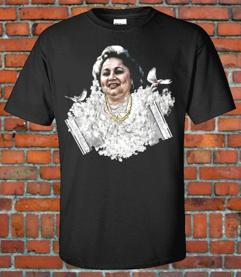 Griselda Blanco Graphic T Shirt La Madrina Black Widow Cocaine Godmother
