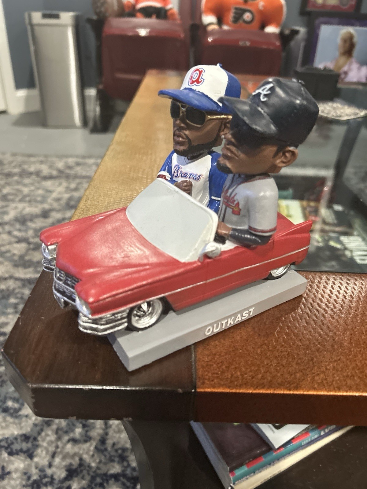 OutKast Bobblehead Atlanta Braves Big Boi Andre 3000 OutKast 2023 2024 SGA OutKast Bobblehead Atlanta Braves Big Boi Andre 3000 OutKast 2023 2024 SGA