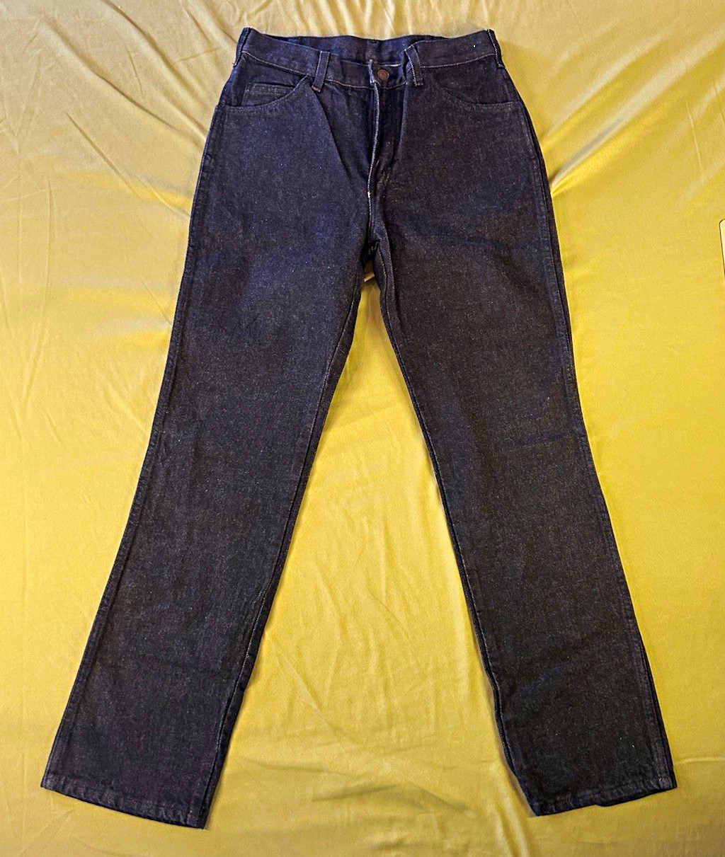 VTG 90s Deadstock Power Blues Men\'s Dark Wash Denim Jeans Straight Cotton VTG 90s Deadstock Power Blues Men\'s Dark Wash Denim Jeans Straight Cotton