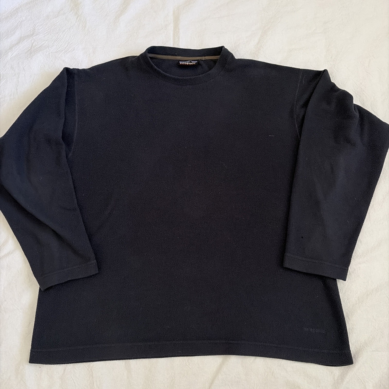 Vintage Patagonia Synchilla Navy Fleece Pullover Crewneck Sweatshirt Sz L Vintage Patagonia Synchilla Navy Fleece Pullover Crewneck Sweatshirt Sz L