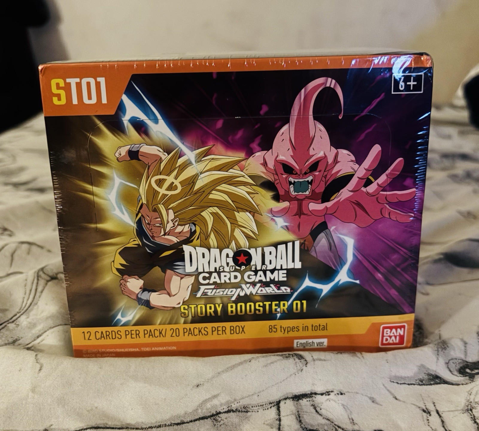 2026 Dragon Ball Super Fusion World Story Booster ST01 Booster Box  Sealed - DMG