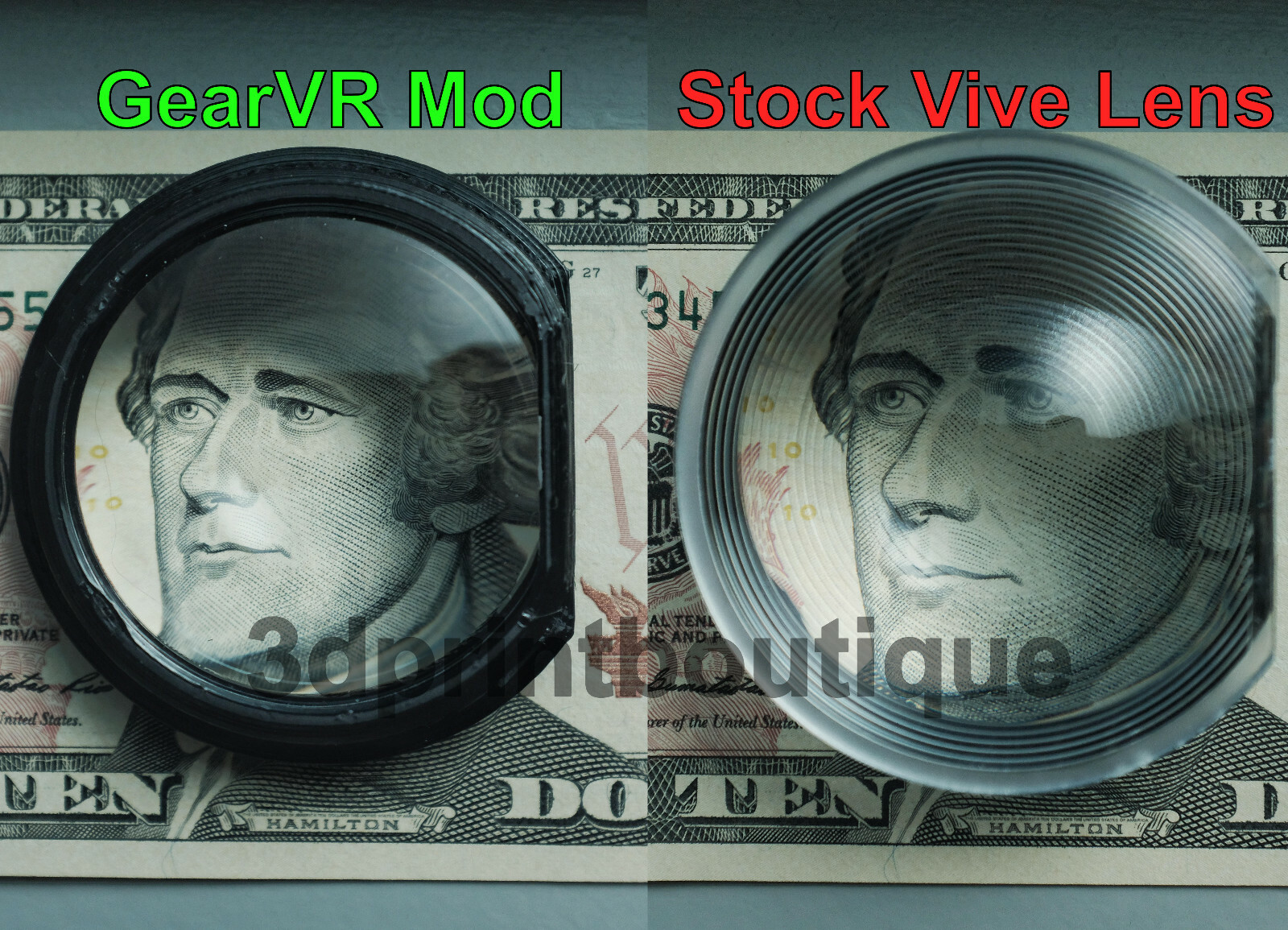 FREE S/H: HTC Vive / Pro / Cosmos GearVR Lens Mod Bracket Adapter UPGRADE