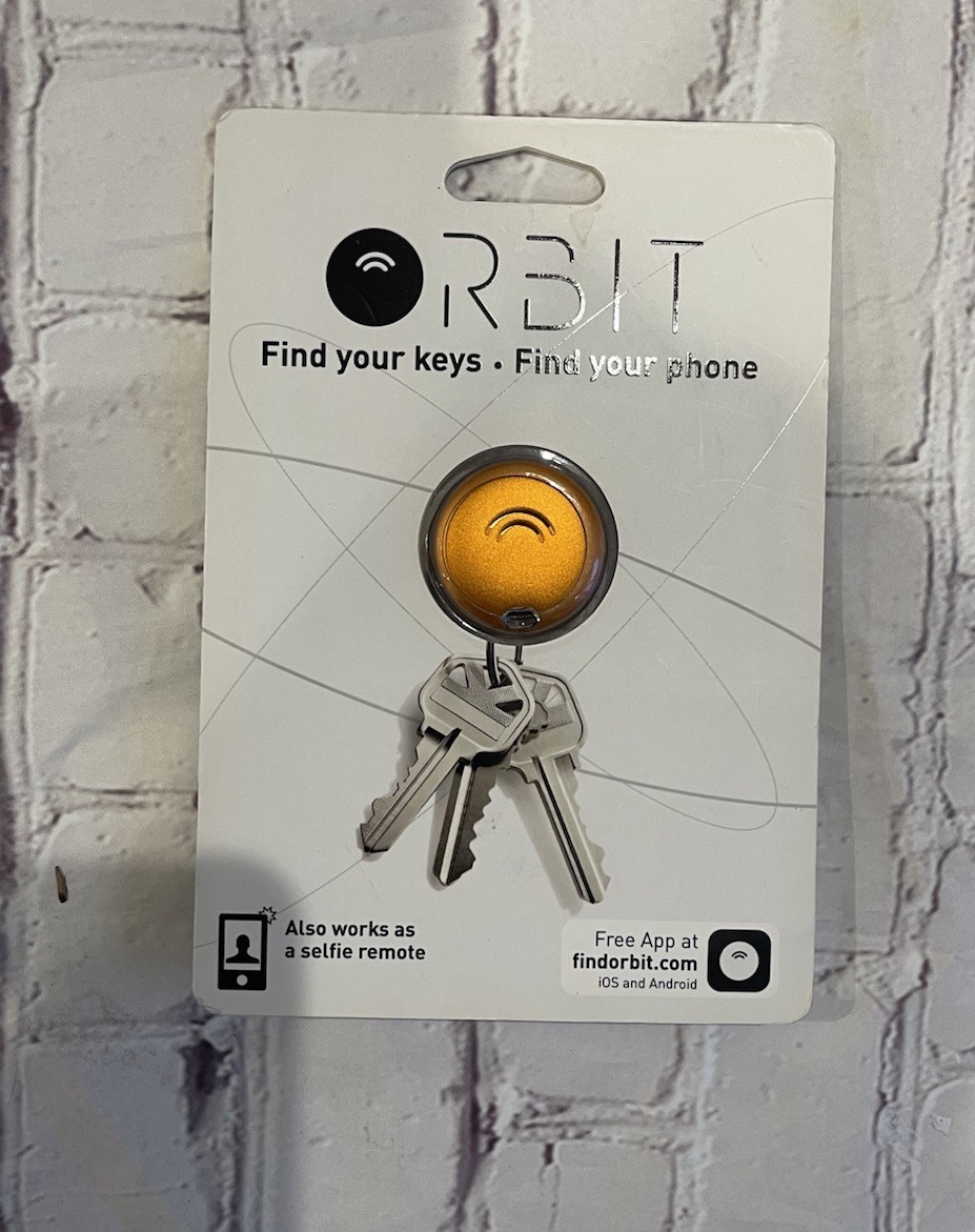 NEW Orbit ORB442 Bluetooth Tracker Key Finder Tracker Sealed NIPorange NEW Orbit ORB442 Bluetooth Tracker Key Finder Tracker Sealed NIPorange