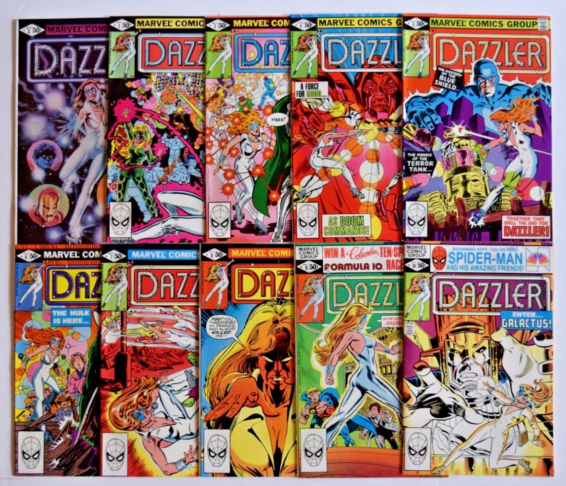 DAZZLER (1981) 42 ISSUE COMPLETE SET #1-42 MARVEL COMICS DAZZLER (1981) 42 ISSUE COMPLETE SET #1-42 MARVEL COMICS