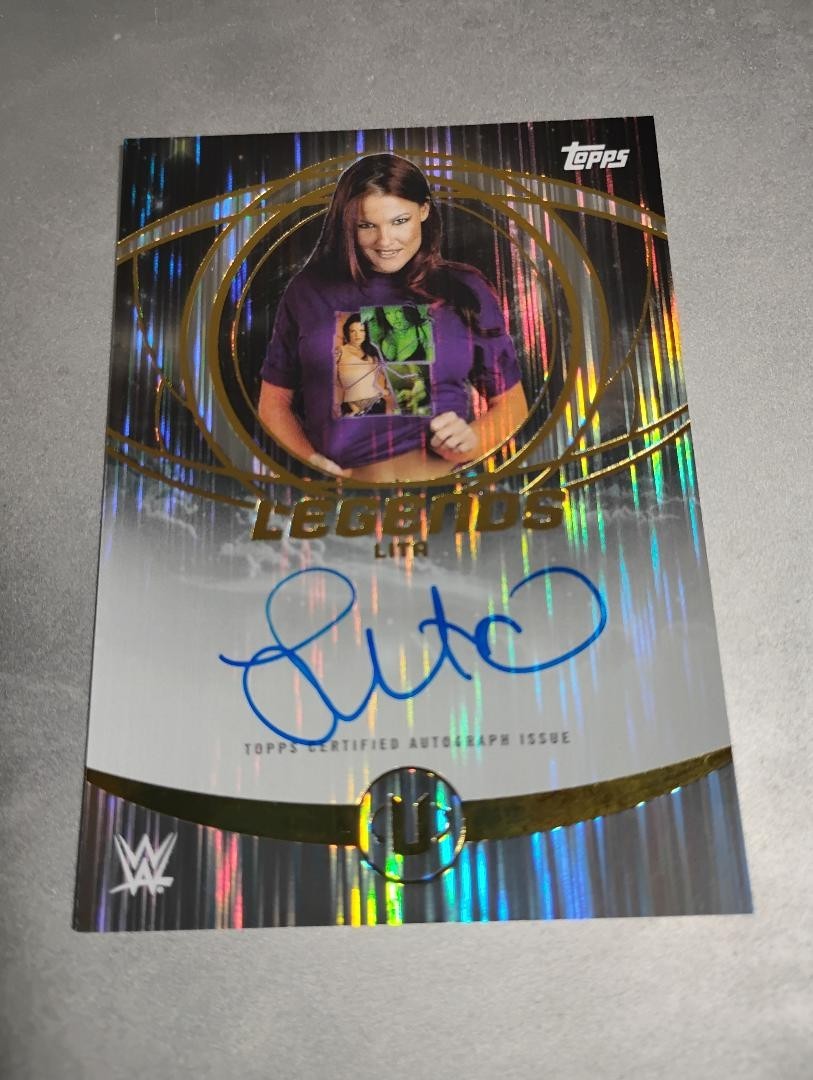 LITA ON CARD AUTO 2025 WWE Topps Universe Legends AUTOGRAPH LITA ON CARD AUTO 2025 WWE Topps Universe Legends AUTOGRAPH